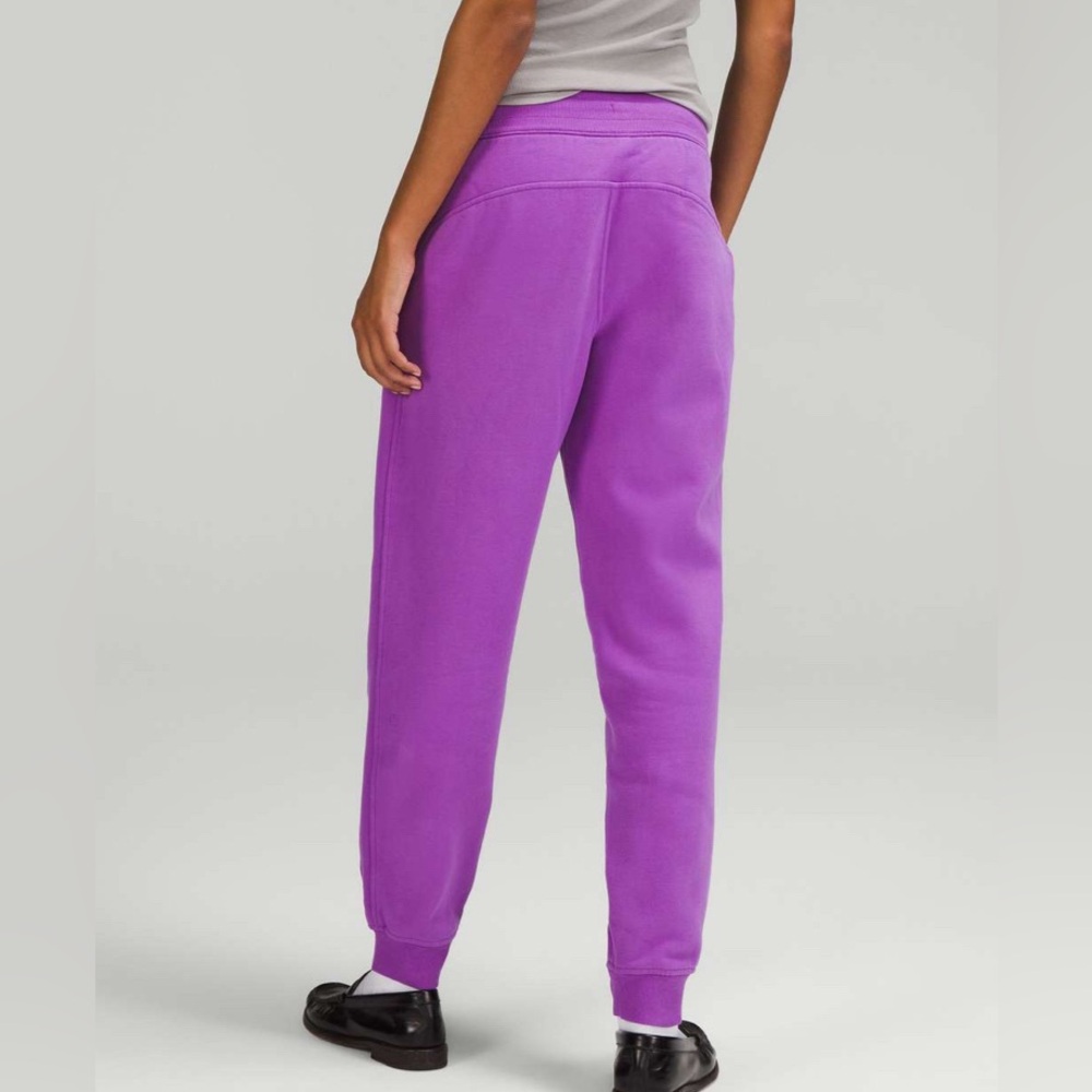 Lululemon Scuba High Rise HR Jogger Moonlit Magenta NWT 10